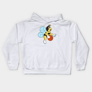 Bee Basketball player Basketball Kids Hoodie